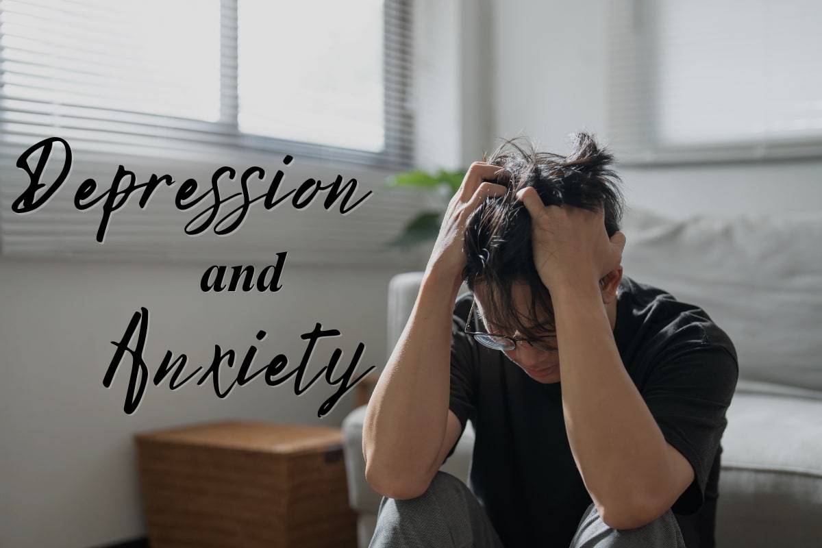 A person looking for depression and anxiety therapies in CT