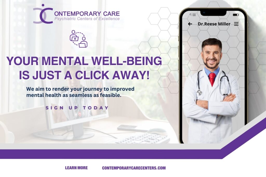 Expert telehealth mental healthcare for children at Contemporary Care Centers