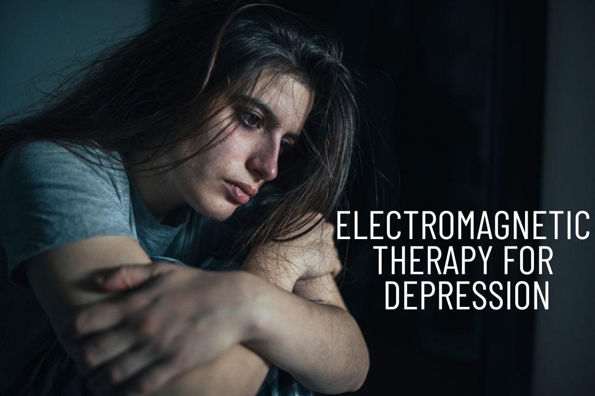 A depressed girl in need of Electromagnetic Therapy